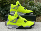 Authentic Air Jordan 4 Retro Tour Yellow TENNIS
