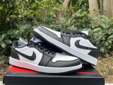 Authentic Air Jordan 1 Low White Black