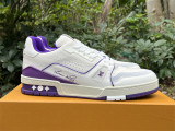 Authentic LV Arch Light Sneaker Purple/White