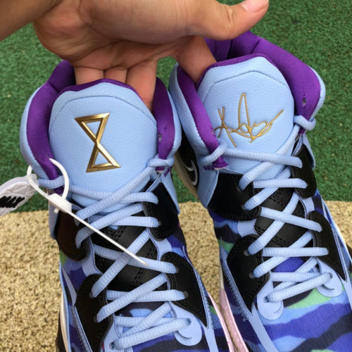 Authentic Nike Kyrie 8 Infinity EP Black/Blue/Purple