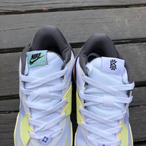 Authentic Nike Kyrie 5 Low EP White/Game Royal-Medium ASH