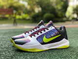 Authentic Nike Kobe 5 Protro White/Cyber Dark Grey