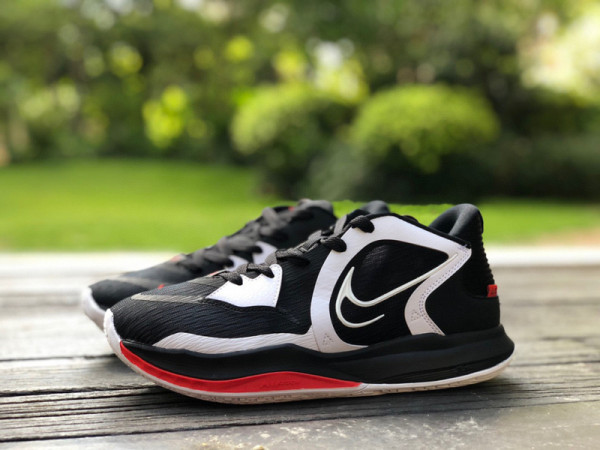Authentic Nike Kyrie 5 Low Black/White-Red