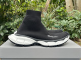 Authentic Balenciaga 3XL Sock Black/White