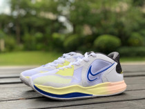 Authentic Nike Kyrie 5 Low EP White/Game Royal-Medium ASH