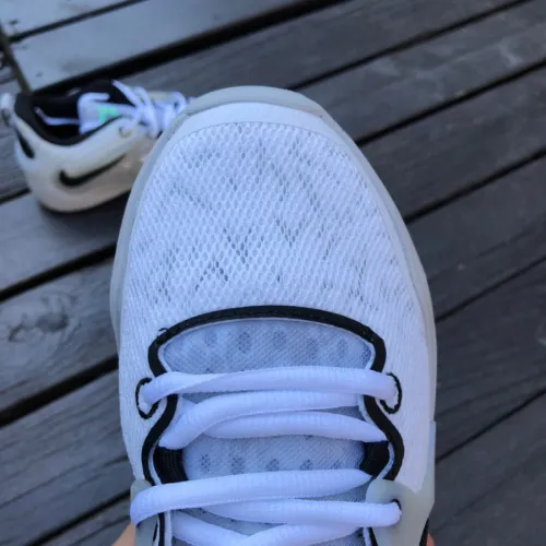 Authentic Nike KD 15 EP White/Black Grey-FOG
