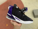 Authentic Nike LeBron 18 Black/Purple