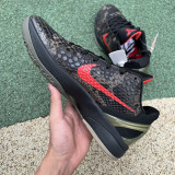 Authentic Nike Zoom Kobe 6 Black/Red