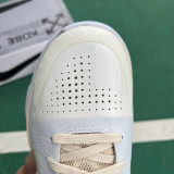 Authentic OFF WHITE X Nike Kobe 5 Proto Undftd-Pack Rice White
