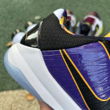 Authentic Nike Kobe 5 Protro Lakers Court Purple /Black