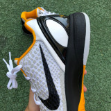 Perfect Nike Kobe 6 Protro White/Orange/Black