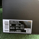 Perfect Nike Kobe 6 Protro White/Orange/Black