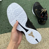 Authentic Nike Zoom Kobe 6 MAMBA BLACK /Metallic Gold