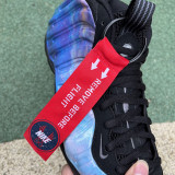 Authentic Nike Air Foamposite One Galaxy 2.0 Team Orange/Dark Grey-Black