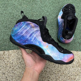 Authentic Nike Air Foamposite One Galaxy 2.0 Team Orange/Dark Grey-Black