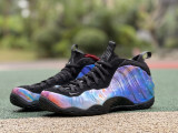 Authentic Nike Air Foamposite One Galaxy 2.0 Team Orange/Dark Grey-Black