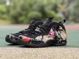 Authentic Nike Air Foamposite One Black Flower