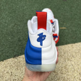 Authentic NIKE Air Foamposite One USA  White-Game Royal