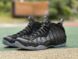 Authentic Nike Air Foamposite One QS 3M Reflective Silver Black