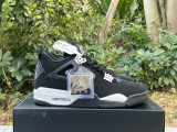 Authentic Air Jordan 4 Retro Panda Black/White
