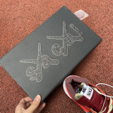 Authentic Nike Blazer x Kaws x Sacai Wine Red