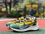 Authentic VaporWaffle x Sacai Grass Green and Yellow