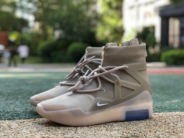 Authentic Nike Air Fear God 1 Light Grey
