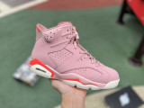 Authentic Air Jordan 6 x Aleali May Pink