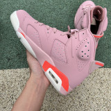 Authentic Air Jordan 6 x Aleali May Pink