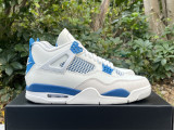 Authentic Air Jordan 4 “Military Blue” Nike Air Branding