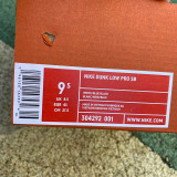 Authentic Nike Dunk Low White/Blue Black
