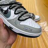 Authentic Nike Dunk Low White/Black/Cool Grey