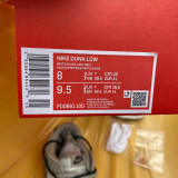 Authentic Nike Dunk Low White/Black/Cool Grey