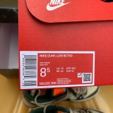 Authentic Nike Dunk Low Grey/Green