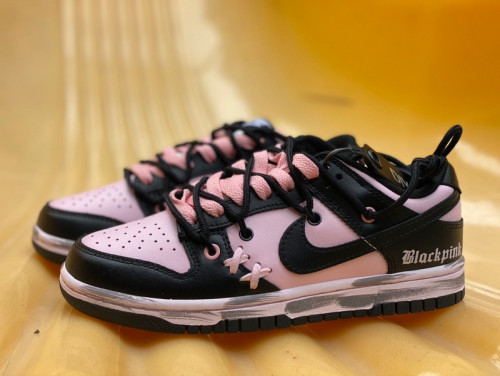 Authentic Nike Dunk Low OKHR Black/Pink