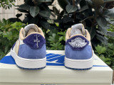 Authentic Travis Scott x Air Jordan 1 Low White/Purple/Blue