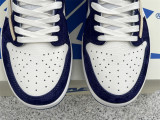 Authentic Travis Scott x Air Jordan 1 Low White/Purple/Blue