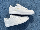 Authentic Louis Vuitton X Air Jordan 1 Low White