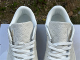 Authentic Louis Vuitton X Air Jordan 1 Low White