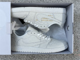 Authentic Louis Vuitton X Air Jordan 1 Low White