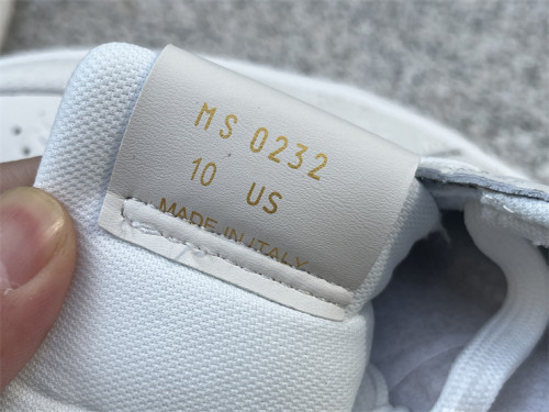 Authentic Louis Vuitton X Air Jordan 1 Low White