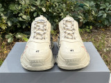 Authentic Balenciaga Triple-S White/Red/Black