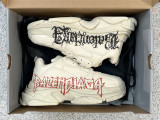 Authentic Balenciaga Triple-S White/Red/Black