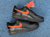 Authentic VLONE x Nike Air Force 1 Low Orange/Black
