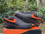 Authentic VLONE x Nike Air Force 1 Low Orange/Black