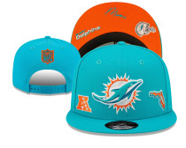 NFL Miami Dolphins Snapback Hat(7)