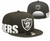 NFL Las Vegas Raiders Snapback Hat(18)