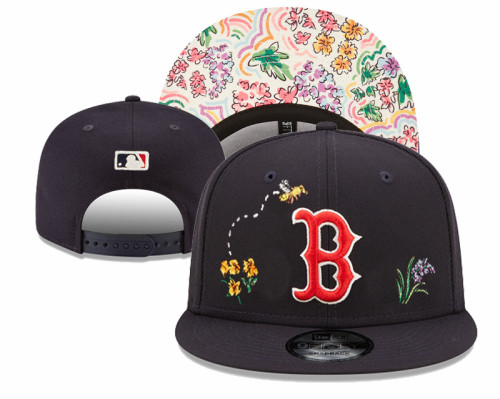 MLB Boston Red Sox Snapback Hat(10)