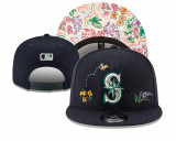 MLB Seattle Mariners Snapback Hat(4)