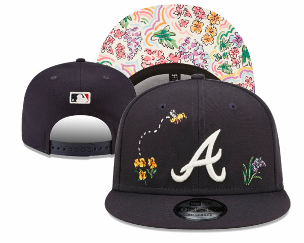 MLB Atlanta Braves Snapback Hat(8)